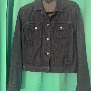 BCBG Dark Blue Denim Jacket